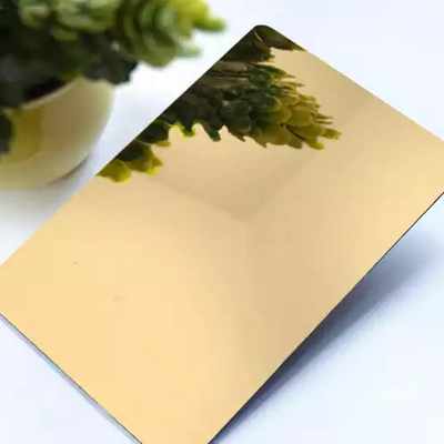 Un buon prezzo. Linea sottile decorativa sottile 1219mm del metallo ss 430 della striscia piana dorata di acciaio inossidabile in linea