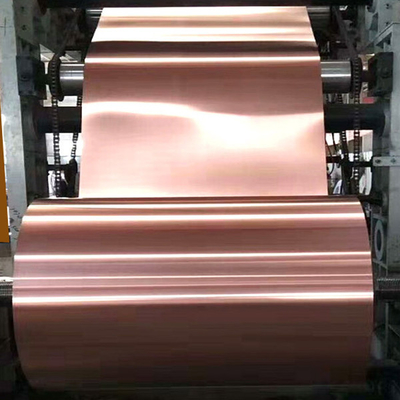 Un buon prezzo. Stagnola di rame del rame della stagnola 0.1Mm della bobina per il produttore della bobina della striscia del rame della batteria C11000 ETP Tu1 in linea
