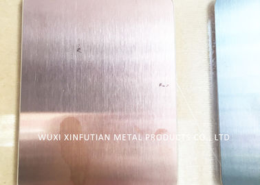 Un buon prezzo. Lo strato 4x8/ss 304 dell'acciaio inossidabile di rivestimento della linea sottile dell'oro riveste 0,3 - 3 millimetri in linea