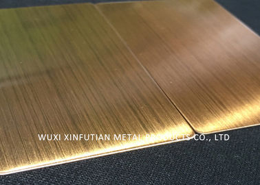 Un buon prezzo. Resistenza della corrosione gialla di finitura di superficie dell'acciaio inossidabile del Ti 304 per la decorazione in linea