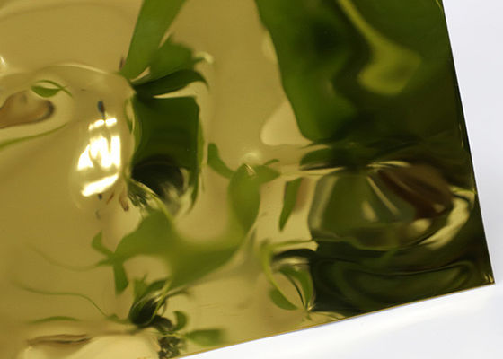 Un buon prezzo. pannelli di parete decorativi del soffitto dello strato di acciaio inossidabile dell'ondulazione dell'acqua di 6mm in linea