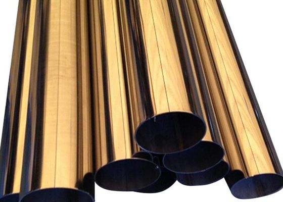 Un buon prezzo. Tubo luminoso decorativo rotondo di acciaio inossidabile dello specchio 321 resistente alla corrosione in linea